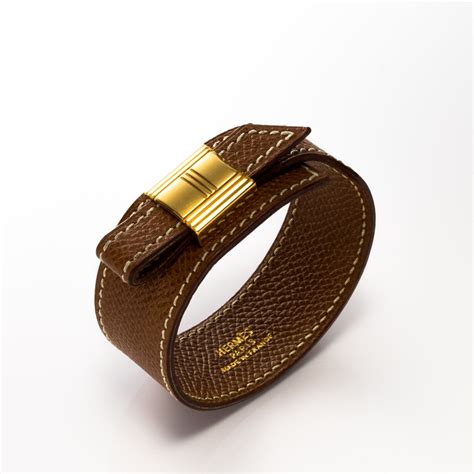 borselli uomo hermes|hermes leather so brown bracelet.